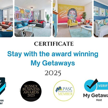 布赖顿The Townhouse By My Getaways Free Parking别墅 外观 照片